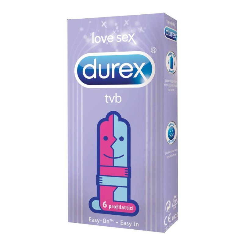Durex TVB Profilattici 6 Pezzi