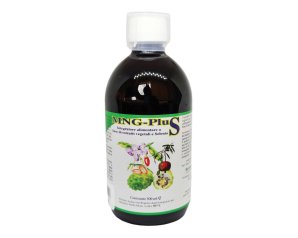 MNG Plus sciroppo 500 ml Herboplanet - integratore tonico ricostituente liquido