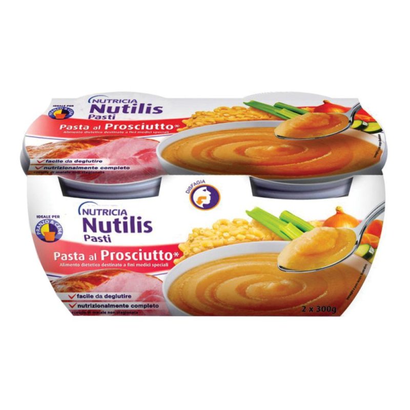 Danone Nutricia Soc.ben. Nutilis Pasti Pasta Al Prosciutto 2 X 300 G Danone Nutricia Soc.ben. Nutilis Pasti Pasta Al Prosciutto 2 X 300 G