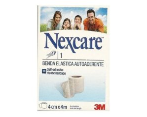 3M Nexcare Benda Elastica Autoadesiva cm 4 x 4 m 1 Pezzo