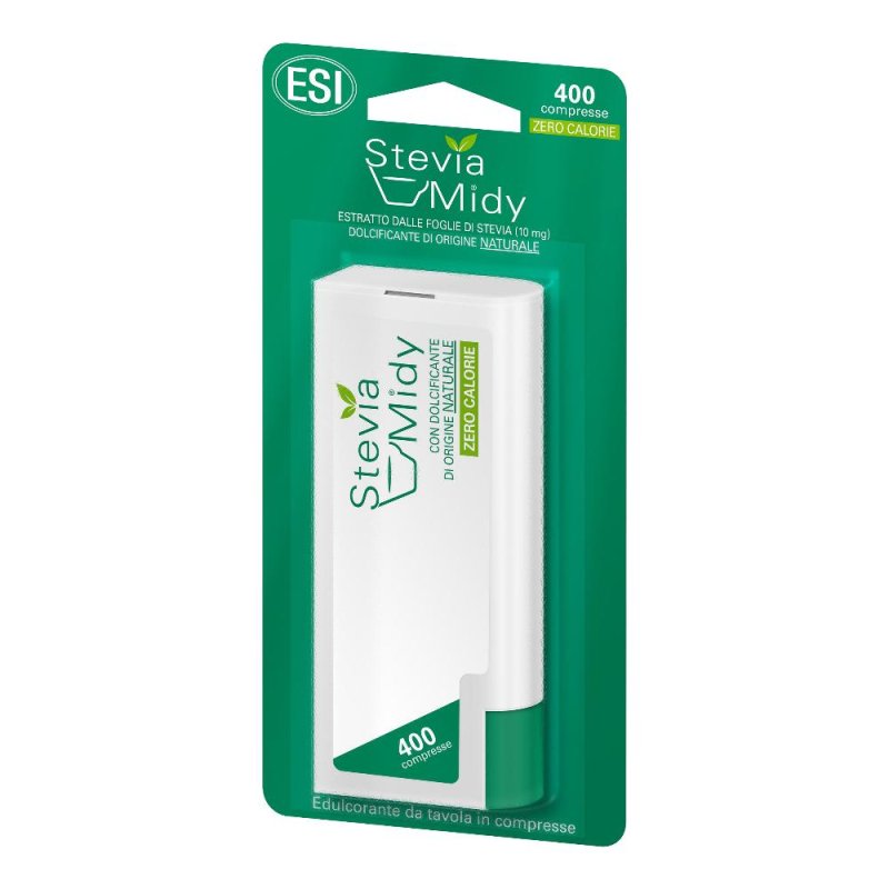 Esi  Alimentazione Speciale Stevia Midy Dolcificante Naturale 400 Compresse