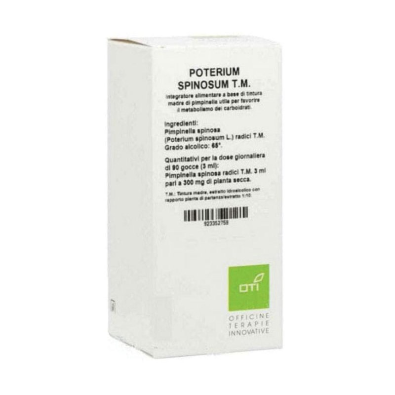 Poterium spinosum tintura madre 100 ml integratore alimentare in gocce