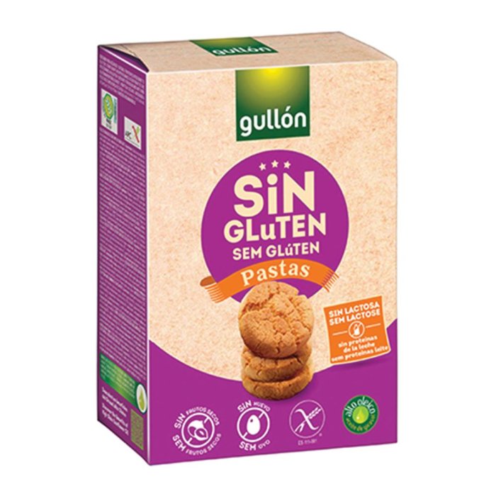 Gullon - Pasta Biscotti Senza Glutine Confezione 200 Gr Gullon - Pasta Biscotti Senza Glutine Confezione 200 Gr