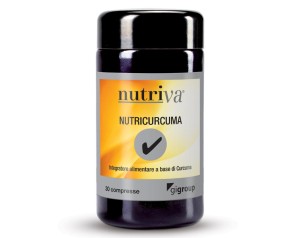 Nutriva  Antiossidanti Nutricurcuma Integratore Alimentare 30 Compresse