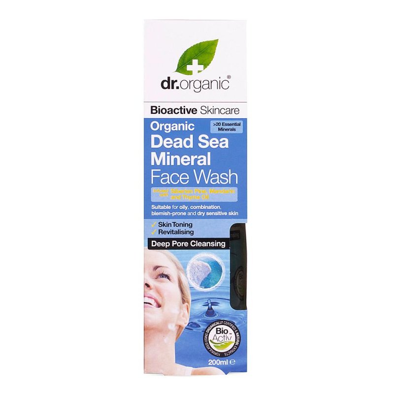 DR ORGANIC DEAD SEA MIN FACE W