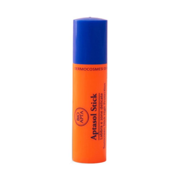Aptasol stick protezione alta 5,7 ml - stick solare labbra alta protezione SPF Aptasol stick protezione alta 5,7 ml - stick solare labbra alta protezione SPF