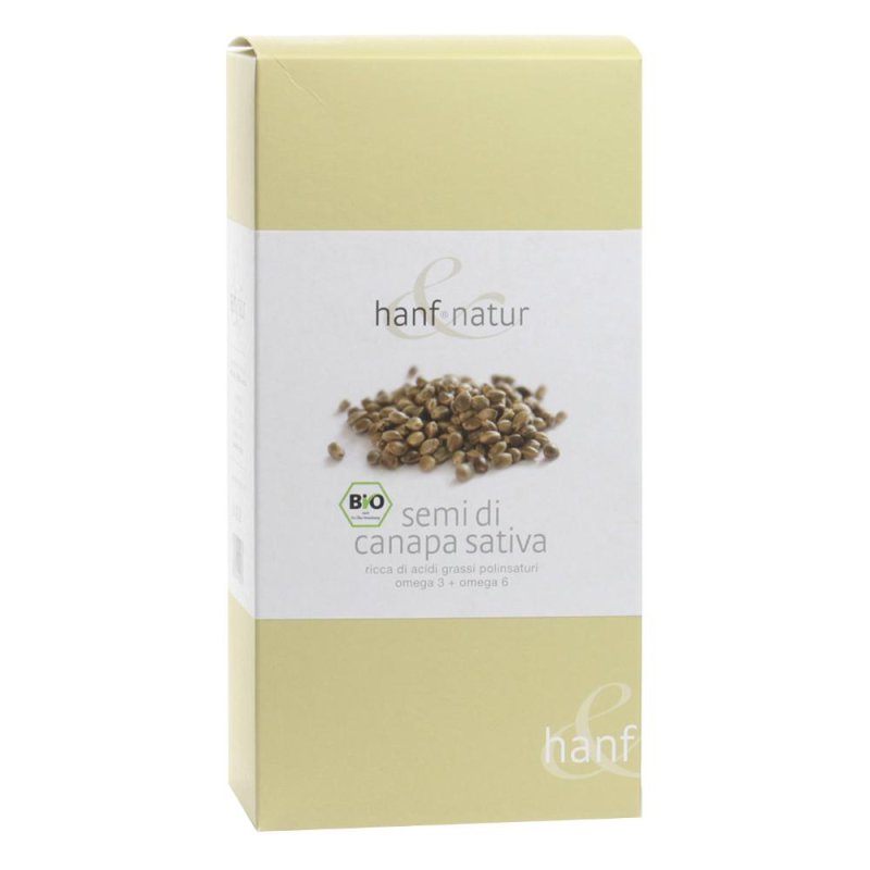 Hanf Natur semi di canapa sativa bio - semi di canapa biologici per uso alimentare Hanf Natur semi di canapa sativa bio - semi di canapa biologici per uso alimentare