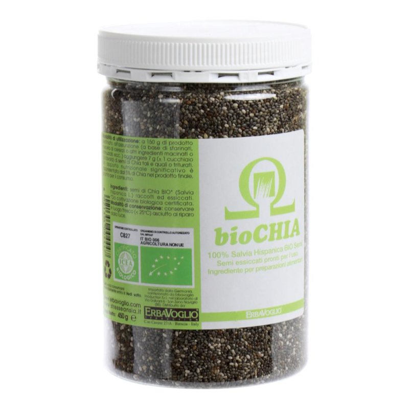 BIOCHIA SEMI DI CHIA 450G BIOCHIA SEMI DI CHIA 450G
