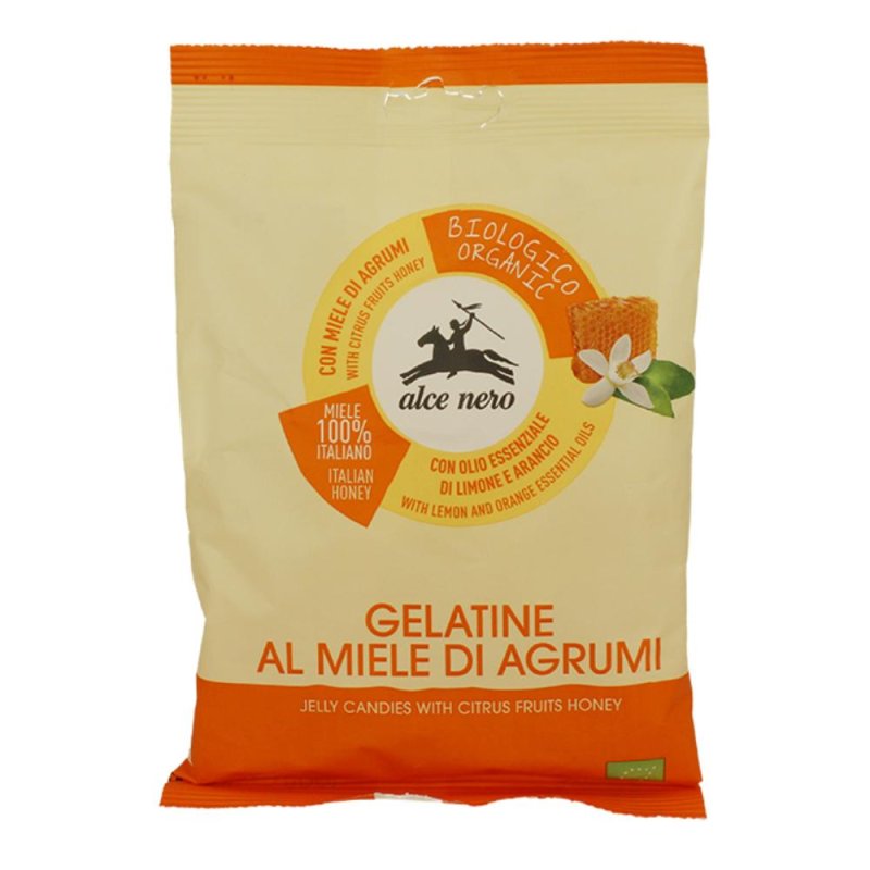CARAMELLE GELATINE BIO 100G ALCE CARAMELLE GELATINE BIO 100G ALCE