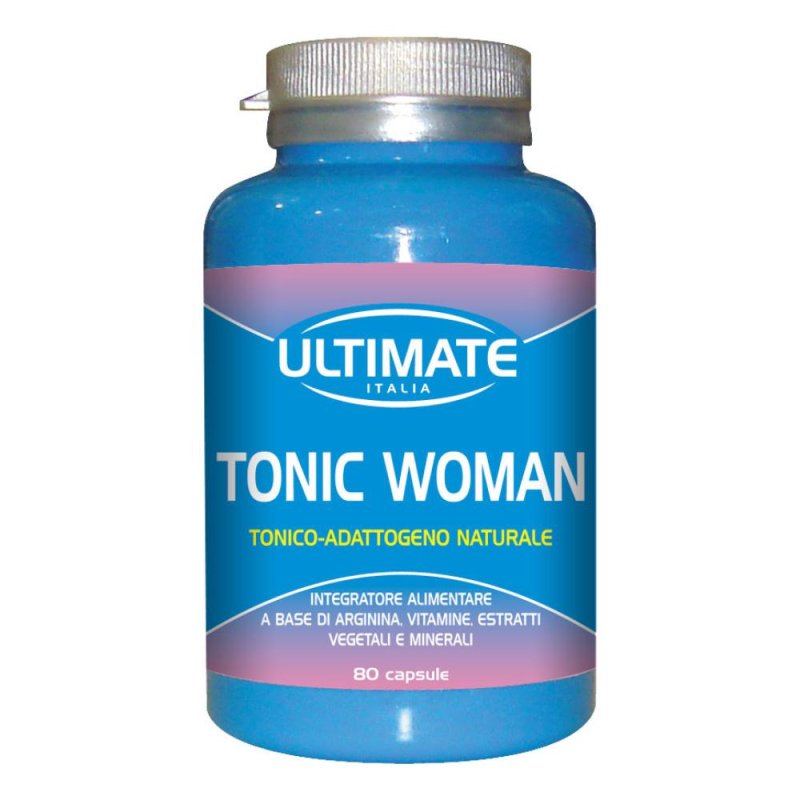 Ultimate Tonic Woman Integratore Tonico Rivitalizzante per la Donna – 80 Capsule Ultimate Tonic Woman Integratore Tonico Rivitalizzante per la Donna – 80 Capsule