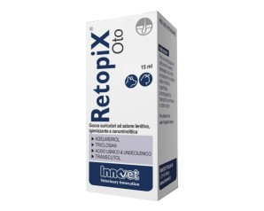 Innovet  Animali Domestici Retopix Oto Gocce Lenitive Cani e Gatti 15 ml