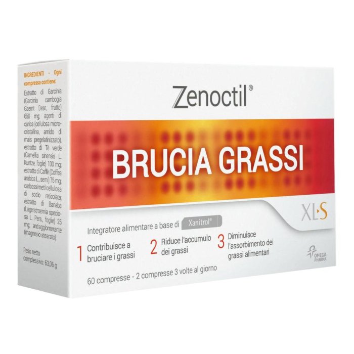 XLS Controllo del Peso Zenoctil Brucia Grassi Integratore 60 Compresse XLS Controllo del Peso Zenoctil Brucia Grassi Integratore 60 Compresse