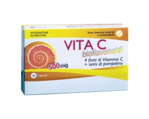 Vita C - Integratore con Vitamina C e Bioflavonoidi 20 capsule