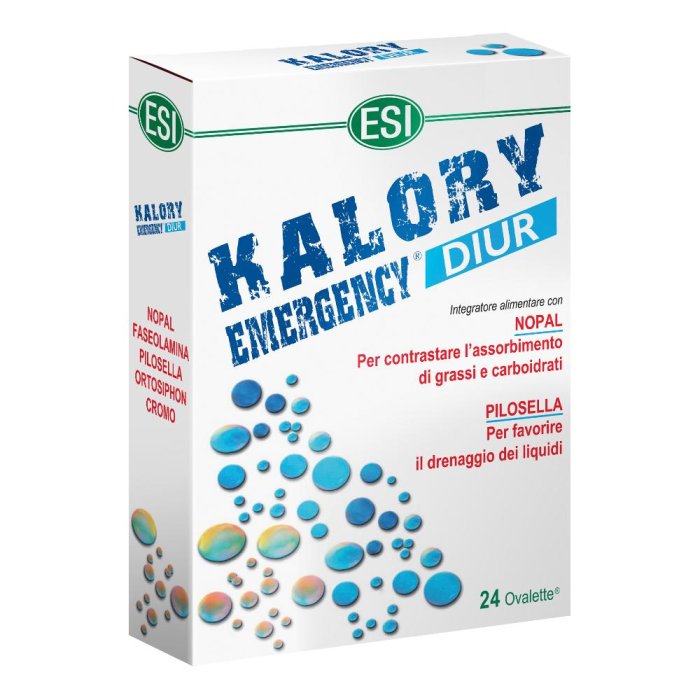 Esi Controllo del Peso Kalory Emergency Diur Integratore 24 Ovalette Esi Controllo del Peso Kalory Emergency Diur Integratore 24 Ovalette