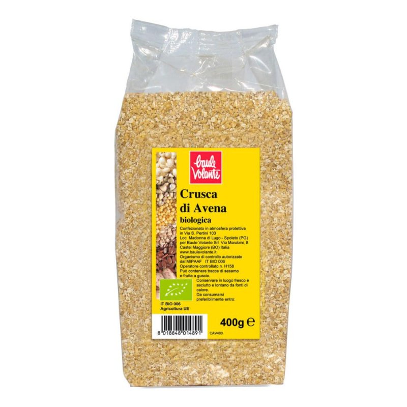 Crusca di avena biologica 400 g Crusca di avena biologica 400 g