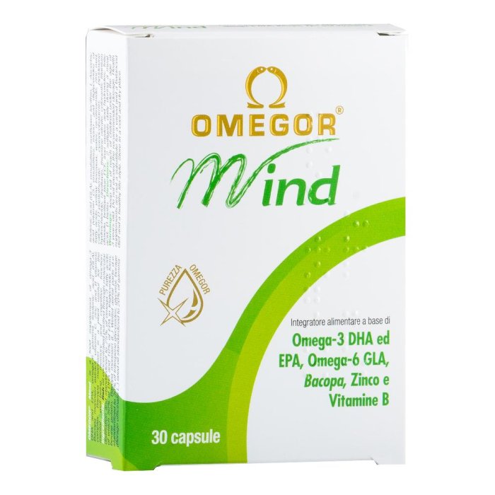 U.g.a. Nutraceuticals Omegor Mind 30 Capsule Molli U.g.a. Nutraceuticals Omegor Mind 30 Capsule Molli