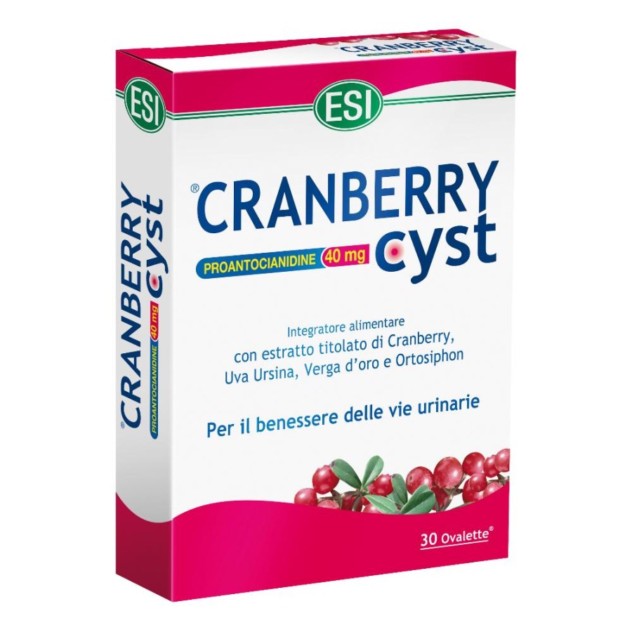 Esi cranberry cyst integratore 30 ovalette