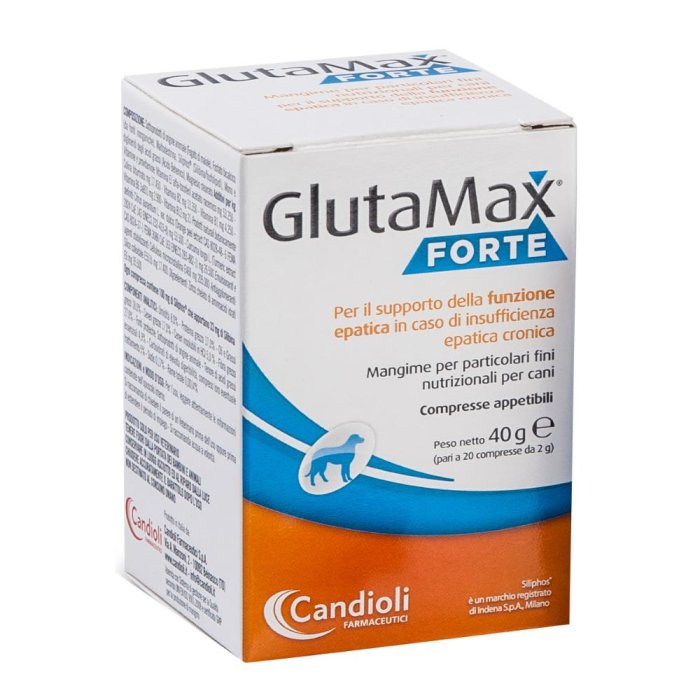 Candioli Animali Domestici GlutaMax Forte Cani Mangime 40 Compresse Candioli Animali Domestici GlutaMax Forte Cani Mangime 40 Compresse