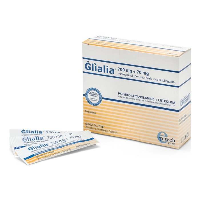 Epitech Group Glialia 700mg + 70mg Microgranuli Uso Orale Via Sublinguale Epitech Group Glialia 700mg + 70mg Microgranuli Uso Orale Via Sublinguale