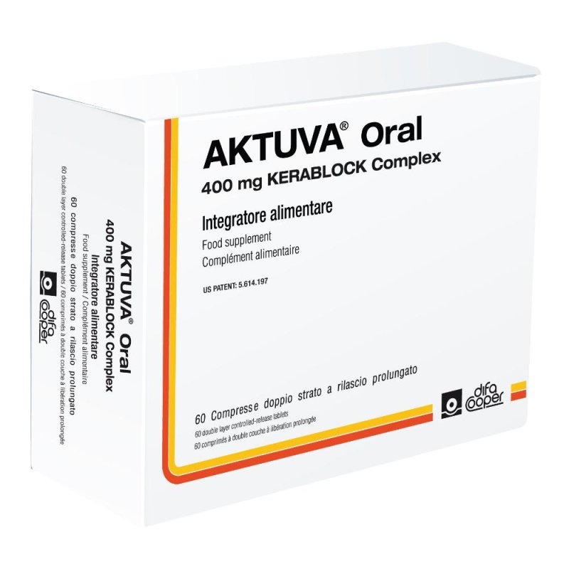 Difa Cooper Aktuva Oral Integratore Alimentare 60 Compresse