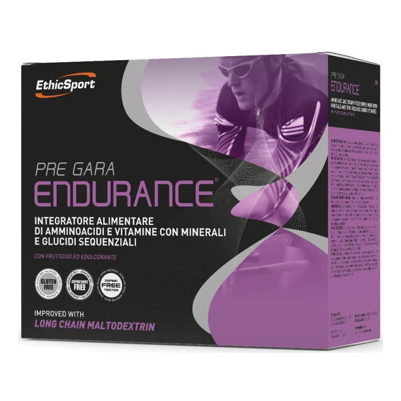 EthicSport Pre Gara Endurance Resistenza in Sforzi Prolungati 20 Bustine