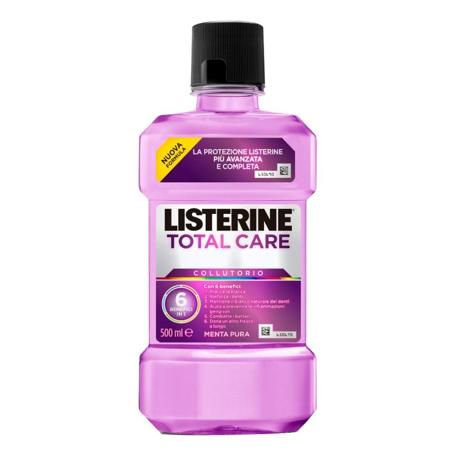 Listerine Total Care 6 in 1 Colluttorio Igiene Orale Quotidiana 500 ml