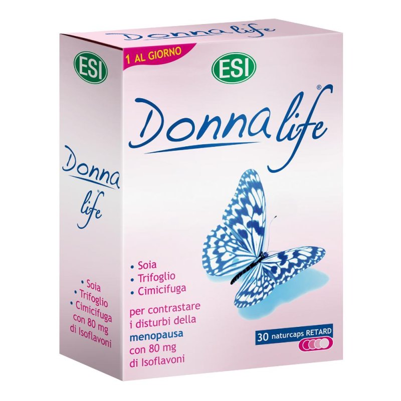 Esi Menopausa Donna Life Riequilibrante Integratore Alimentare 30 Capsule Esi Menopausa Donna Life Riequilibrante Integratore Alimentare 30 Capsule