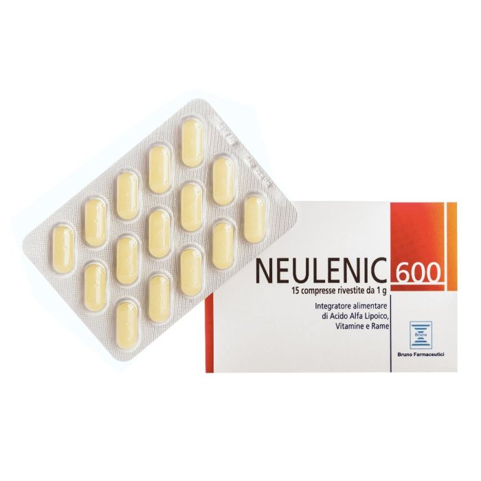 Bruno Farmaceutici Neulenic 600 Integratore Alimentare 15 Compresse