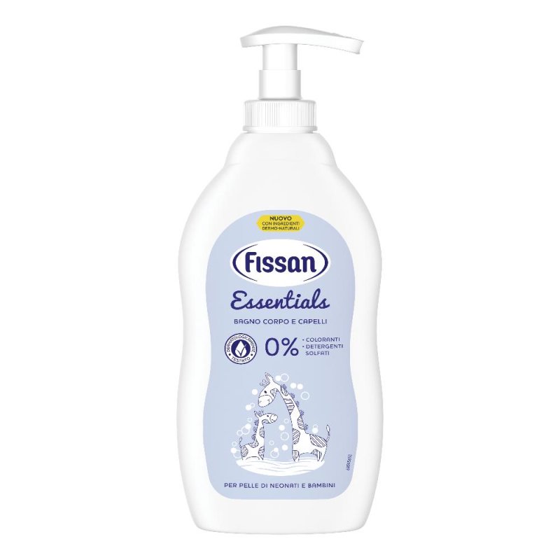 Fissan Baby Essentials Igiene Delicata Bagnetto Corpo e Capelli 400 ml Fissan Baby Essentials Igiene Delicata Bagnetto Corpo e Capelli 400 ml