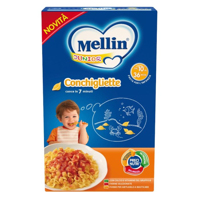 Mellin Junior Conchigliette 280 G