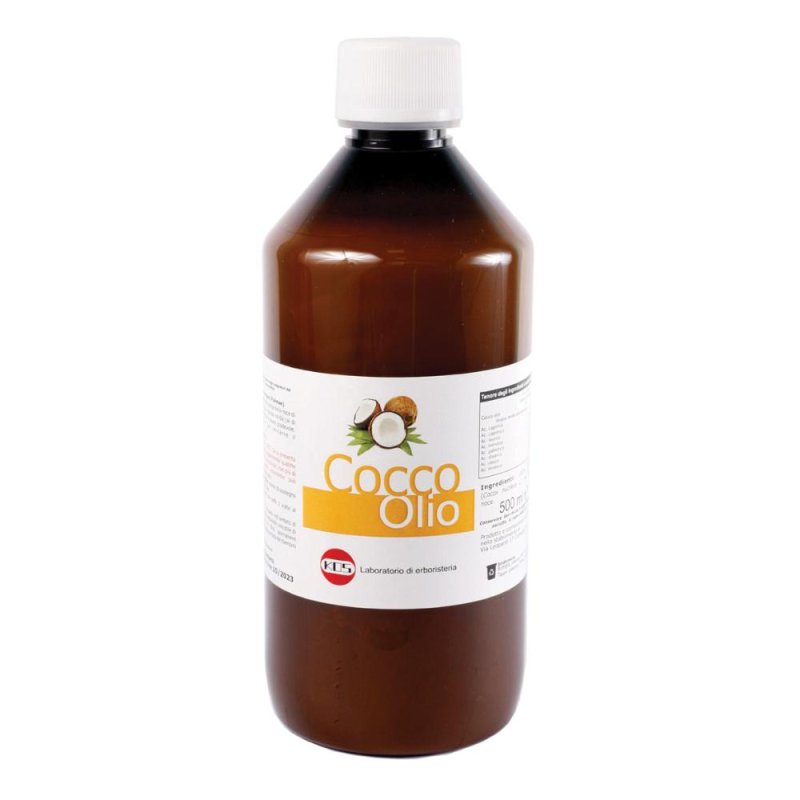 Olio di Cocco Puro 500 ml Kos &ndash; Olio Nutriente Naturale per Corpo e Capelli