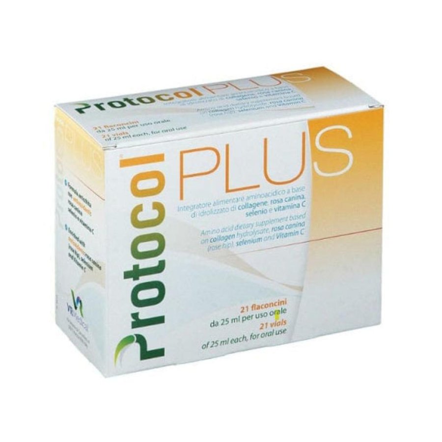Protocol Plus Integratore Alimentare 21 Flaconcini Da 25 ml Protocol Plus Integratore Alimentare 21 Flaconcini Da 25 ml