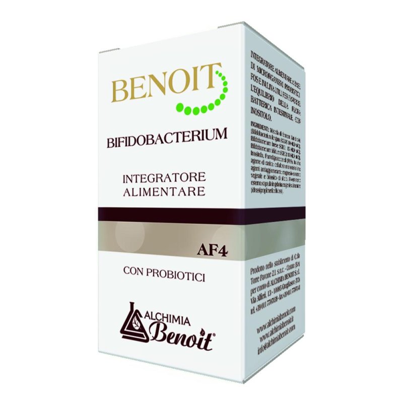 Alchimia Benoit Benoit Bifidobacterium 30 Capsule Alchimia Benoit Benoit Bifidobacterium 30 Capsule