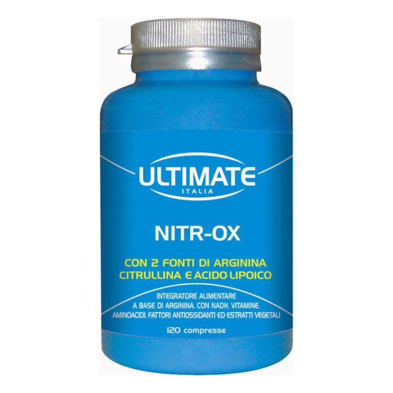 Ultimate Nitr Ox Integratore Ossido Nitrico Pre Workout 120 Compresse 168 g