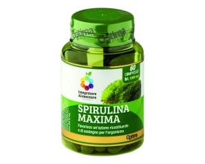 Optima Naturals Colours Of Life Spirulina Maxima 60 Compresse 1000 Mg