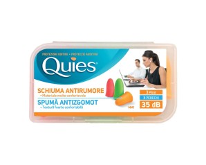 QUIES TAPPO AURIC SCHIUMA 3PA