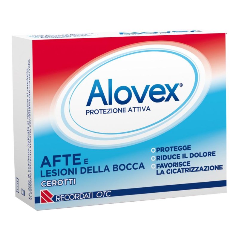 Alovex Protezione Attiva - 15 Cerotti per la Protezione delle Afte e Lesioni Orali Alovex Protezione Attiva - 15 Cerotti per la Protezione delle Afte e Lesioni Orali