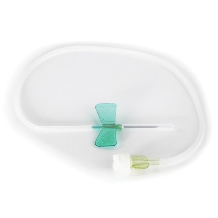 Ago Butterfly 19G 1 pezzo 2376 - ago a farfalla monouso 19G