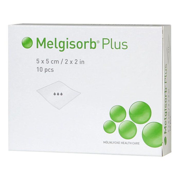 MELGISORB PLUS MED AS10X10 10P MELGISORB PLUS MED AS10X10 10P