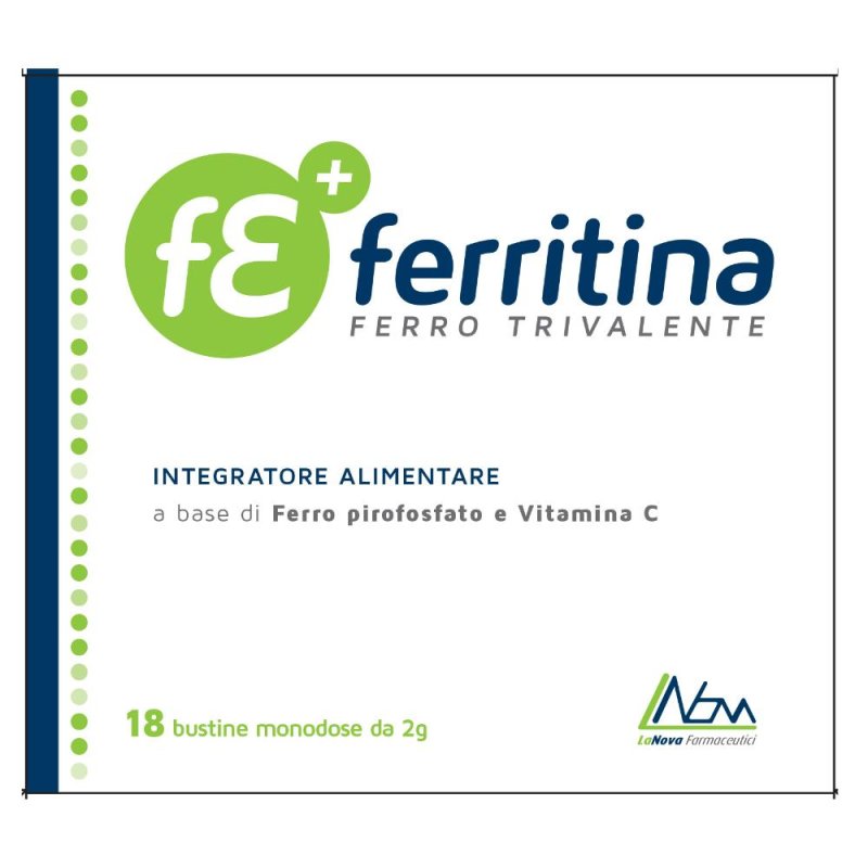 LaNova Farmaceutici Fe+ Ferritina Integratore 18 Bustine