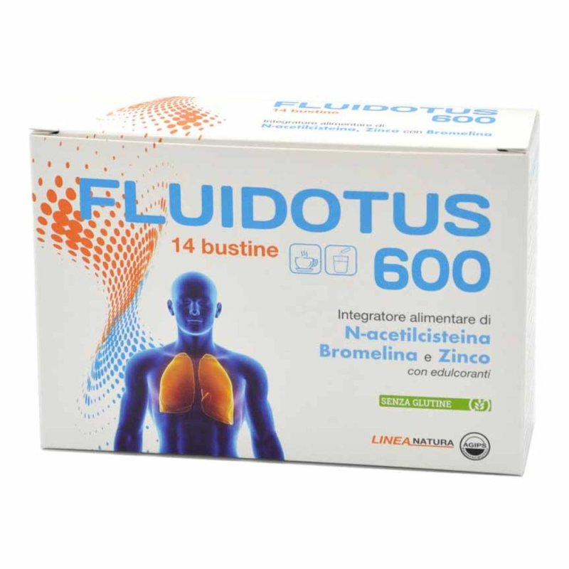Agips Farmaceutici Fluidotus 600 14 Bustine Agips Farmaceutici Fluidotus 600 14 Bustine