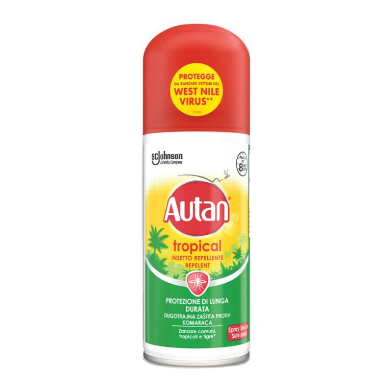 Autan Tropical spray secco 100 ml Autan Tropical spray secco 100 ml
