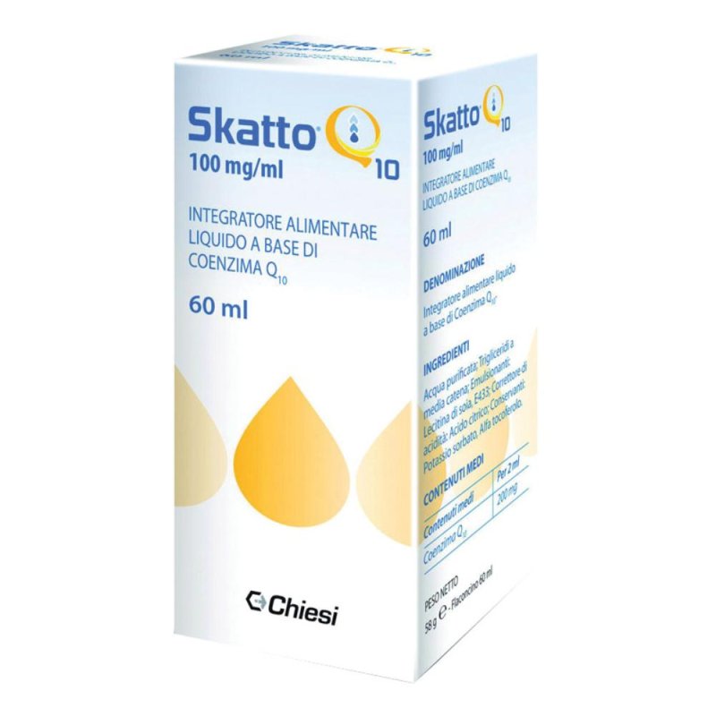 Chiesi Farmaceutici Skatto Q10 Gocce 60 Ml Chiesi Farmaceutici Skatto Q10 Gocce 60 Ml