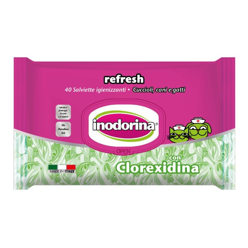 Pet Village Salviette Clorexidina Inodorina 40 Pezzi Pet Village Salviette Clorexidina Inodorina 40 Pezzi