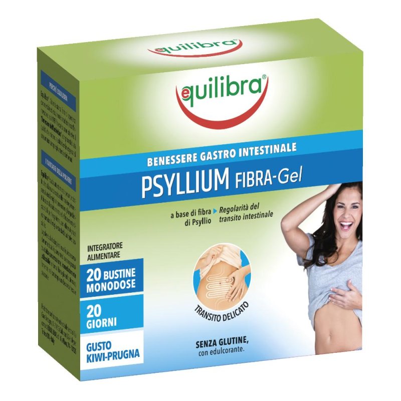 Psyllium Fibra Gel 20 Bustine Integratore di Fibra Solubile per la Regolarità Intestinale Psyllium Fibra Gel 20 Bustine Integratore di Fibra Solubile per la Regolarità Intestinale