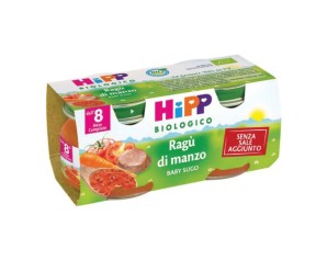 HIPP Bio Sugh.Ragu/Manzo 2x80g