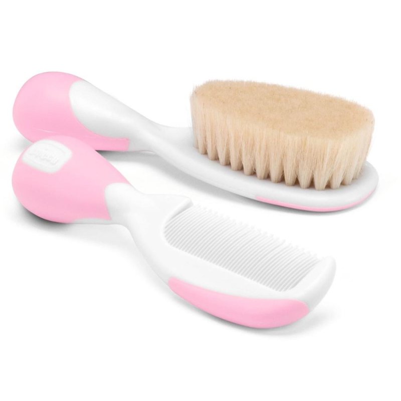 Chicco Spazzola E Pettine Colore Rosa Chicco Spazzola E Pettine Colore Rosa