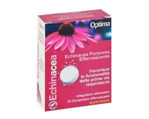 Optima Naturals Echinacea - Echinacea Purpurea Effervescente C 20 Compresse