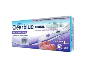 Clearblue 10 Test di Ovulazione Digitali Doppio Indicatore