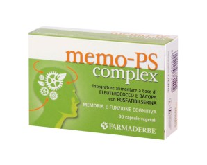Farmaderbe Memo-Ps Complex Integratore Alimentare 30 Capsule